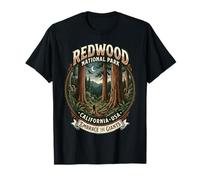 Parque Nacional Redwood California Abraza a los Gigantes Emblema Camiseta