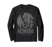 Parque Nacional Redwood California Nature Lover Manga Larga