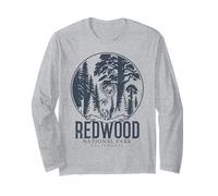 Parque Nacional Redwood California Nature Lover Manga Larga