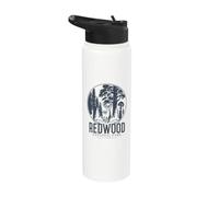 Parque Nacional Redwood California Nature Lover Stainless Steel Insulated Water Bottle