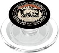 Parque Nacional Reina de los Tetons Grizzly 399 PopSockets PopGrip para MagSafe