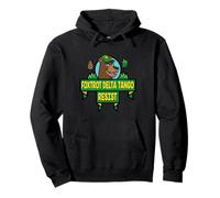 Parque Nacional Resist Bear Foxtrot Delta Tango Cartoon Style Sudadera con Capucha