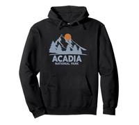 Parque Nacional Retro Acadia Sudadera con Capucha
