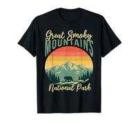 Parque Nacional Retro Bear Great Smoky Mountain Camiseta