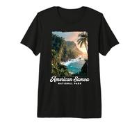 Parque Nacional Samoa Americana Camiseta Premium