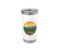 Parque Nacional Shenandoah Camping Mountain Hiking Club Vaso térmico de acero inoxidable de doble pared