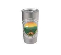 Parque Nacional Shenandoah Camping Mountain Hiking Club Vaso térmico de acero inoxidable de doble pared