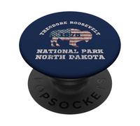 Parque Nacional Theodore Roosevelt PopSockets PopGrip Adhesivo