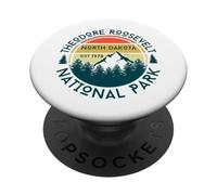 Parque Nacional Theodore Roosevelt PopSockets PopGrip Adhesivo