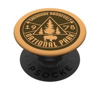 Parque Nacional Theodore Roosevelt PopSockets PopGrip Adhesivo