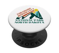 Parque Nacional Theodore Roosevelt PopSockets PopGrip Adhesivo