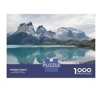 Parque Nacional Torres del Paine Puzle 1000pcs Cartón Ecológico para Niños +14 - Alta Definición Decoración Hogar Duradero 38x26cm/1000pcs