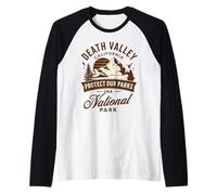Parque Nacional Valle de la Muerte Camiseta Manga Raglan
