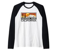 Parque Nacional Valle de la Muerte Camiseta Manga Raglan