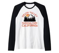 Parque Nacional Valle de la Muerte Camiseta Manga Raglan
