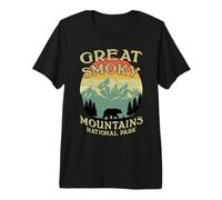 Parque Nacional Vintage Bear Great Smoky Mountain Camiseta Premium
