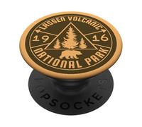 Parque Nacional Volcánico Lassen PopSockets PopGrip Adhesivo