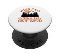 Parque Nacional Wind Cave PopSockets PopGrip Adhesivo