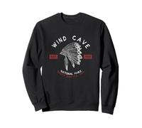 Parque Nacional Wind Cave | Regalos de Dakota del Sur | Souvenir SD Sudadera