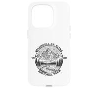 Parque Nacional Wrangell St Elias, Alaska, 1980 Estilo Vintage Carcasa para iPhone 15 Pro