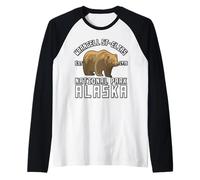 Parque Nacional Wrangell St Elias Camiseta Manga Raglan