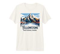 Parque Nacional Yellowstone Camiseta Premium