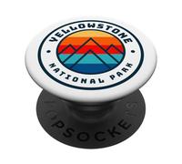 Parque Nacional Yellowstone Forest Senderismo al aire libre PopSockets PopGrip Adhesivo