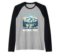 Parque Nacional Yellowstone Naturaleza Senderismo Al Camiseta Manga Raglan