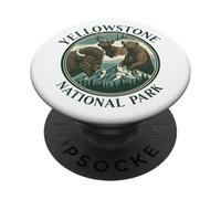 Parque Nacional Yellowstone PopSockets PopGrip Adhesivo