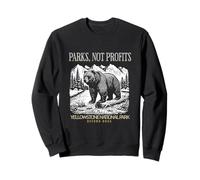 Parque Nacional Yellowstone Salva Nuestros Parques No Beneficios Alt US Sudadera
