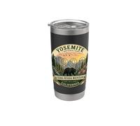 Parque Nacional Yosemite California USA Sierra Nevada Souvenir Vaso térmico de acero inoxidable de doble pared