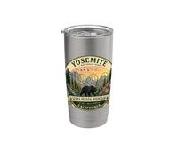 Parque Nacional Yosemite California USA Sierra Nevada Souvenir Vaso térmico de acero inoxidable de doble pared