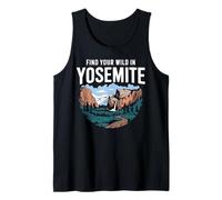 Parque Nacional Yosemite Montaña Naturaleza California Camiseta sin Mangas