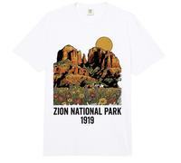 Parque Nacional Zion Utah Amante de la Naturaleza Comfort Colors Adult Heavyweight T-Shirt