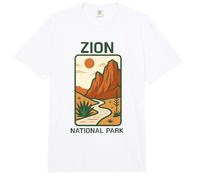 Parque Nacional Zion Utah Recuerdo recordatorio Mujeres Hombres niño Comfort Colors Adult Heavyweight T-Shirt
