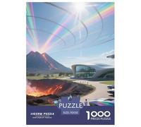 Parque Natural Cabo de Gata-Níjar 1000 Piezas Rompecabezas Familiar Edificio Puzzle Inteligencia Juguete Regalo Creativo para La Relajación Desafíos Extra Divert