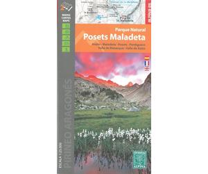 PARQUE NATURAL POSETS MALADETA (CARPETA ALPINA - 1/25.000)