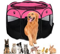 Parque para cachorros plegable para animales pequeños, perros y gatos, parque portátil para perros, parque plegable para mascotas, gatos, conejos y animales pequeños