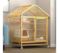 Parque para gatos, jaulas para Conejillos de Indias, Jaula para Ratas, jaulas para gatos en Interiores, recinto Duradero para Mascotas Que Incluye Plataformas de Descanso Ajustables, Bandeja