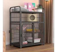 Parque para Gatos para Gatos De Interior, Jaula para Gatos, Jaulas para Mascotas para Animales Pequeños, Casetas para Gatos, Recinto para Mascotas, Casas para Gatos para Exteriores, Reforzadas Y Eng