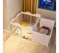 Parque para perros: corral para perros en interiores, parque para gatos, parque para mascotas de metal, jaula para tienda, perrera, cerca plegable para perros, cerca de patio de alambre de metal con p