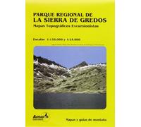 Parque regional de la Sierra de Gredos. Mapa excursionista escala 1:25000: mapa excursionista escala 1:25000