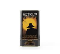 PARQUEOLIVA - Aceite de Oliva Virgen Extra 5L | Pack 3 Latas | DOP Priego de Córdoba | Sabor Intenso y Equilibrado | Dulce, Amargo y Picante en Armonía | Ideal Cocina Gourmet y Profesional