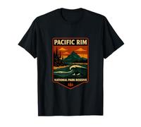 Parques Nacionales de Canadá - Pacific Rim Wilderness Océano Naturaleza Camiseta