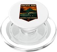 Parques Nacionales de Canadá - Pacific Rim Wilderness Océano Naturaleza PopSockets PopGrip para MagSafe