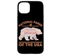 Parques Nacionales Oso Senderismo Viajes Camping Aire Libre Carcasa para iPhone 15 Plus