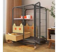 Parques para Hurones de Bricolaje para Interiores: jaulas para gatos, habitación grande para Interiores para Caja de Arena, jaulas para Animales pequeños, recintos para gatos, Parque infanti