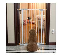 Parques para Mascotas, Puerta de Seguridad, Valla para Puerta, Escalera a Través de Cierre, Montaje a Presión, Apto para Niños, Niños Pequeños, Mascotas, Perforación Gratuita, Balaustres de Escalera/a