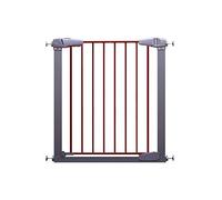 Parques para Mascotas Safety 1St Fácil Instalación Puerta de Seguridad de Metal Montaje a Presión sin Perforación Escalera-Balaustres/123-127Cm