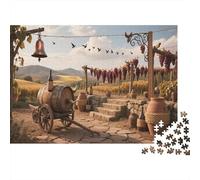 Parral de Uvas Puzzle De 1000 Piezas Flying Pájaro Rompecabezas Adultos De 1000 Piezas Decoracion Entretenimiento Creativo 1000pcs (75x50cm)